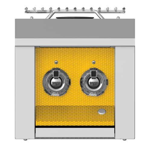 Hestan ASPIRE Double Side Burner Built-in 12" - Liquid Propane - Sol