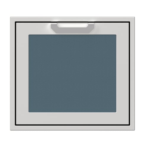 Hestan 24" Right Swing Access Door Recessed Marquise Accented Pane - Grove