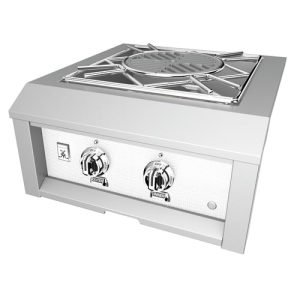 Hestan Power Burner Built-In 24" - Natural Gas - Marshmallow