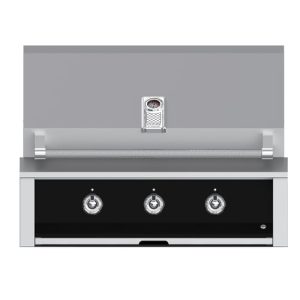 Hestan ASPIRE Grill Built-In 3 U-Burner 36" - Liquid Propane - Stealth
