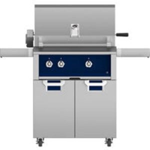 Hestan ASPIRE Grill Built-In 1 U-Burner 1 Sear Rotisserie - Liquid Propane - Dark Bronze