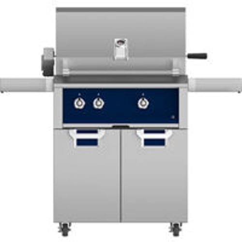 Hestan ASPIRE Grill Built-In 1 U-Burner 1 Sear Rotisserie - Liquid Propane - Dark Bronze