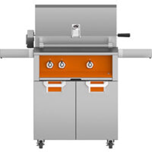 Hestan ASPIRE Grill Built-In 1 U-Burner 1 Sear Rotisserie - Liquid Propane - Citra