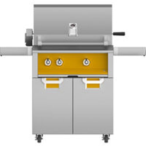 Hestan ASPIRE Grill Built-In 1 U-Burner 1 Sear Rotisserie - Liquid Propane - Sol