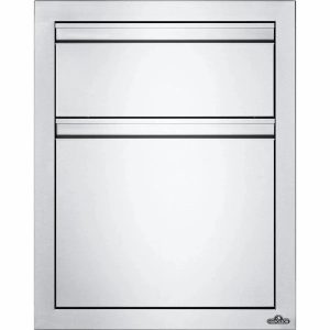 Napoleon 18" X 24" Double Drawer: Waste Bin
