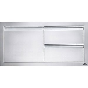 Napoleon 36" X 16" Single Door & Double Drawer Combo