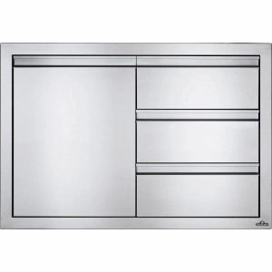 Napoleon 36" X 24" Single Door & Triple Drawer Combo