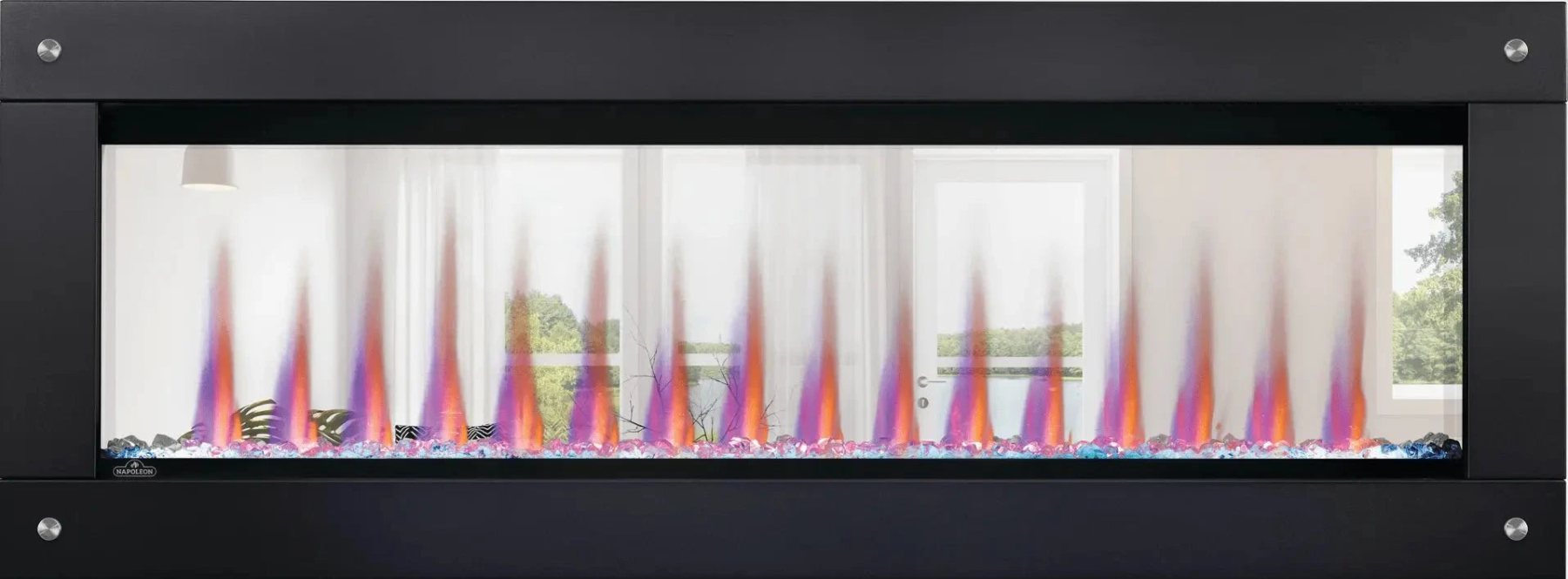 Napoleon CLEARion Elite 50" Black Surround for 2" x 4" Wall Installation