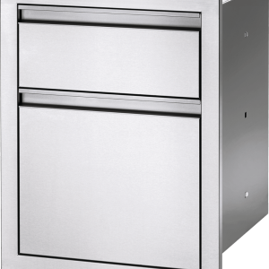 18" X 24" Double Drawer: Waste Bin