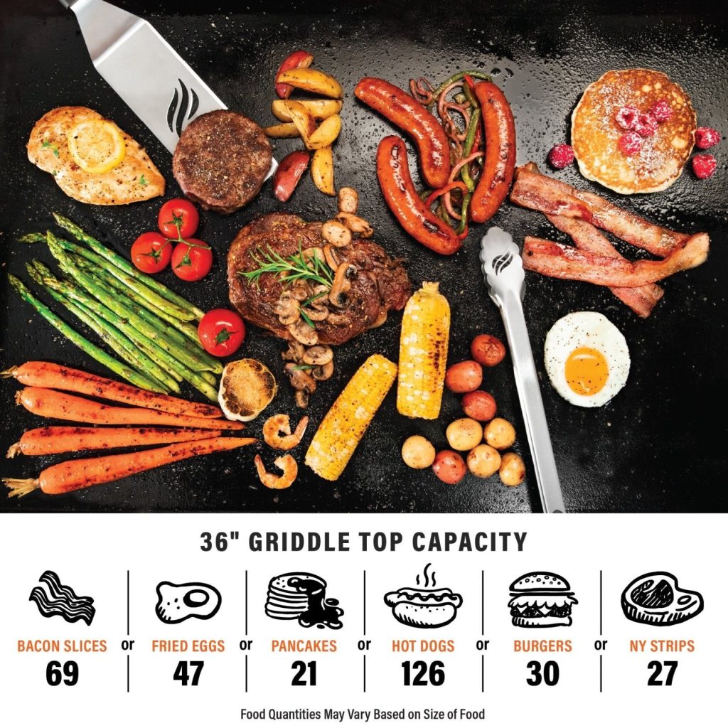 original 36 griddle with hood 4251150