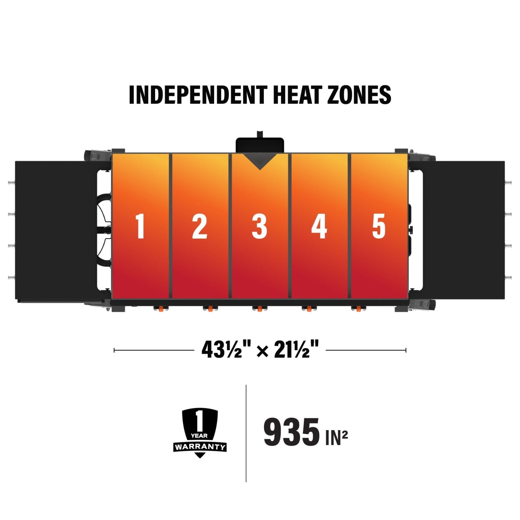 Original 44” Griddle with Hard Cover - additional product image