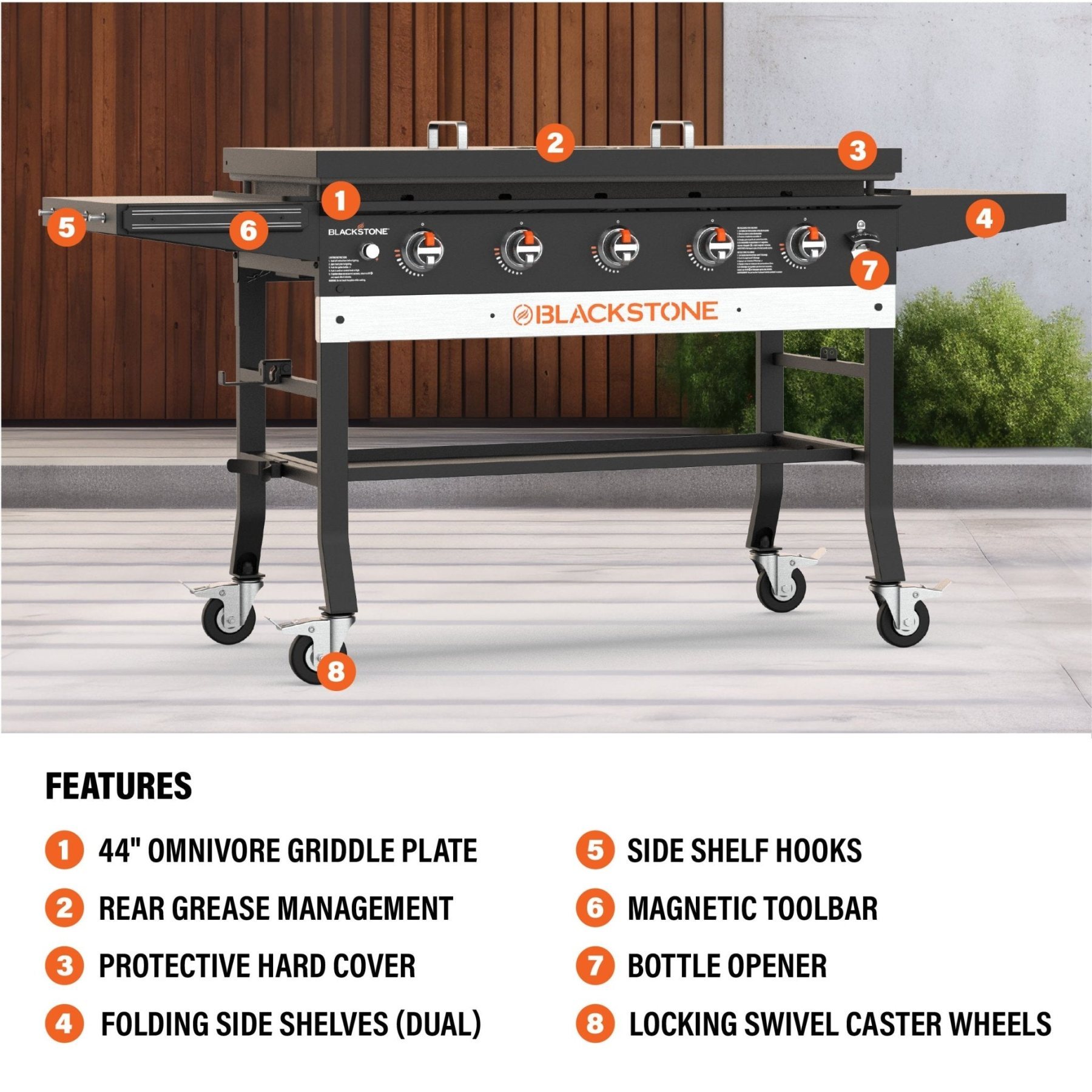 Original 44” Griddle with Hard Cover - additional product image