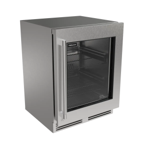 Perlick G5 Core 24" Shallow ADA Indoor/Outdoor Premium Refrigerator Glass Door Panel Ready