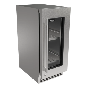 Perlick G5 Luxe 15" Indoor/Outdoor Premium Refrigerator Glass Door Panel Ready