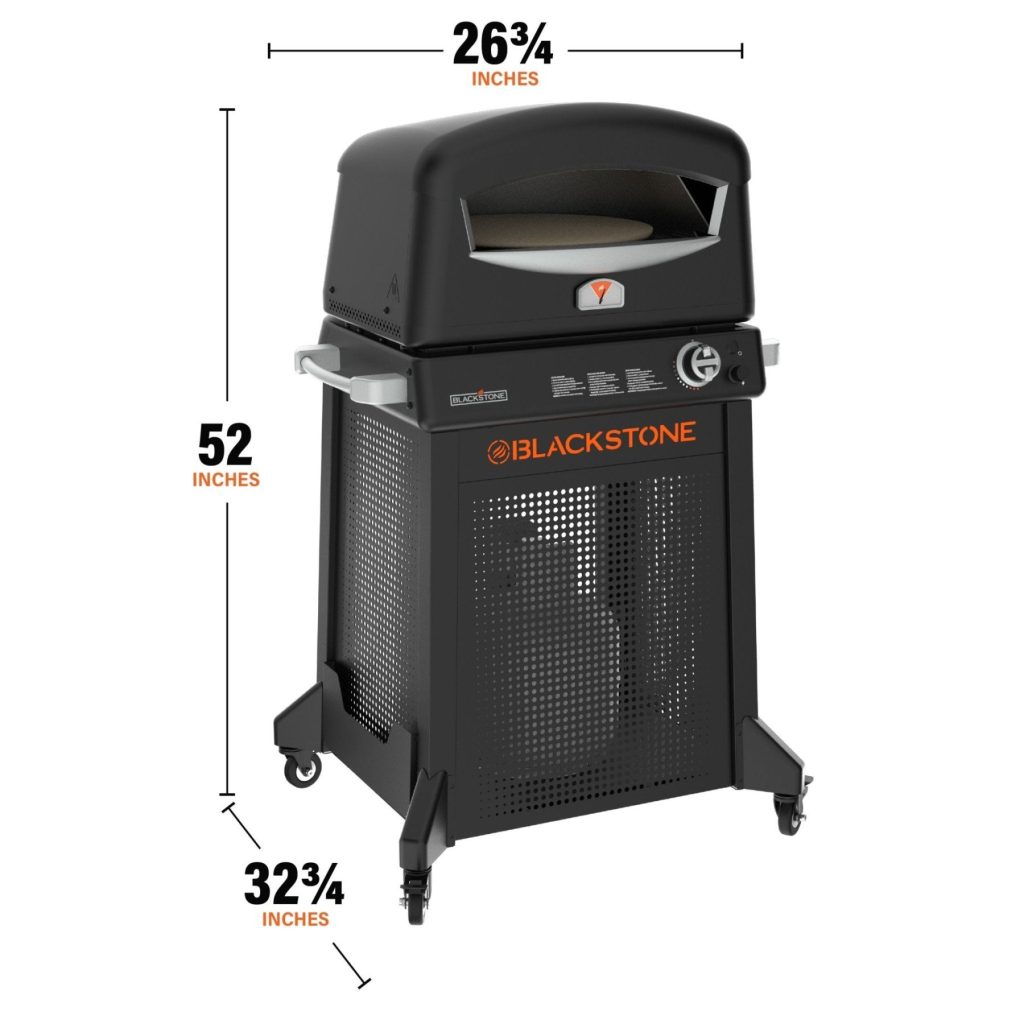 pizza oven with mobile cart 4421120