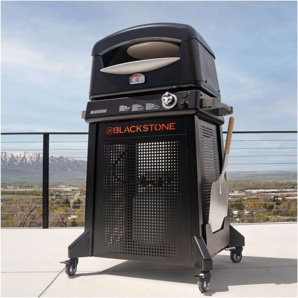 pizza oven with mobile cart 9419922