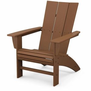 POLYWOOD Modern Curveback Adirondack Chair