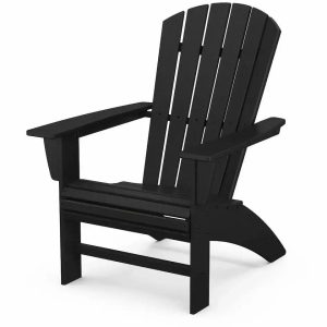 POLYWOOD Nautical Curveback Adirondack Chair