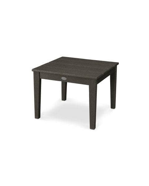 POLYWOOD Newport 22" End Table in Vintage Coffee