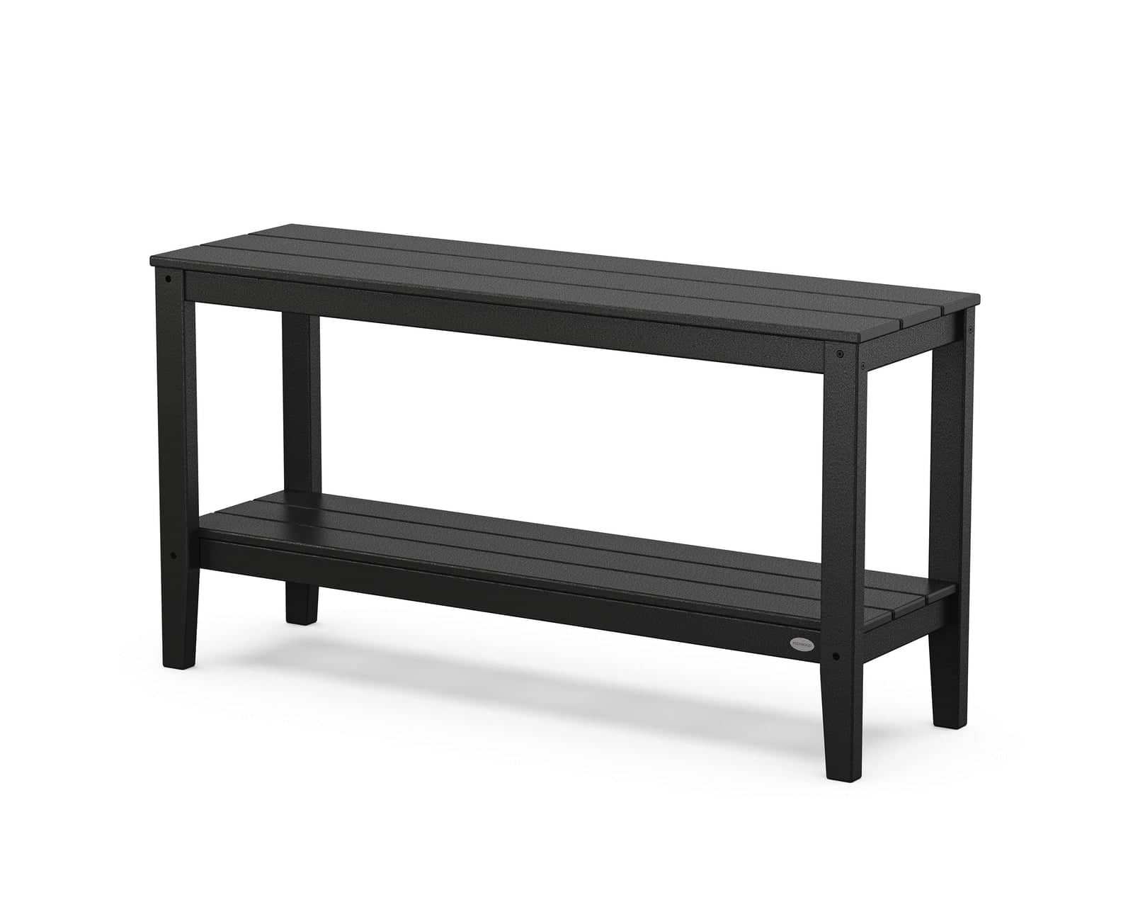 Polywood Newport 55" Console Table, Black