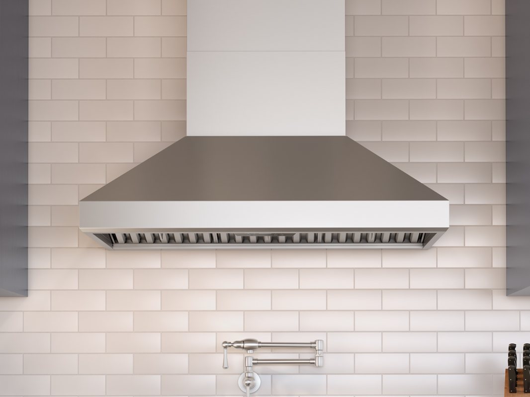 Zephyr Titan Chimney Wall 60" PowerWave 750 CFM