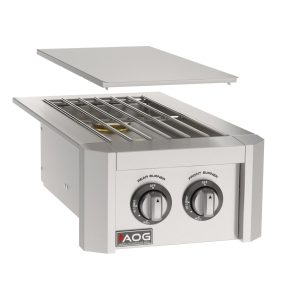 AOG Double Side Burner - Drop-In, Propane