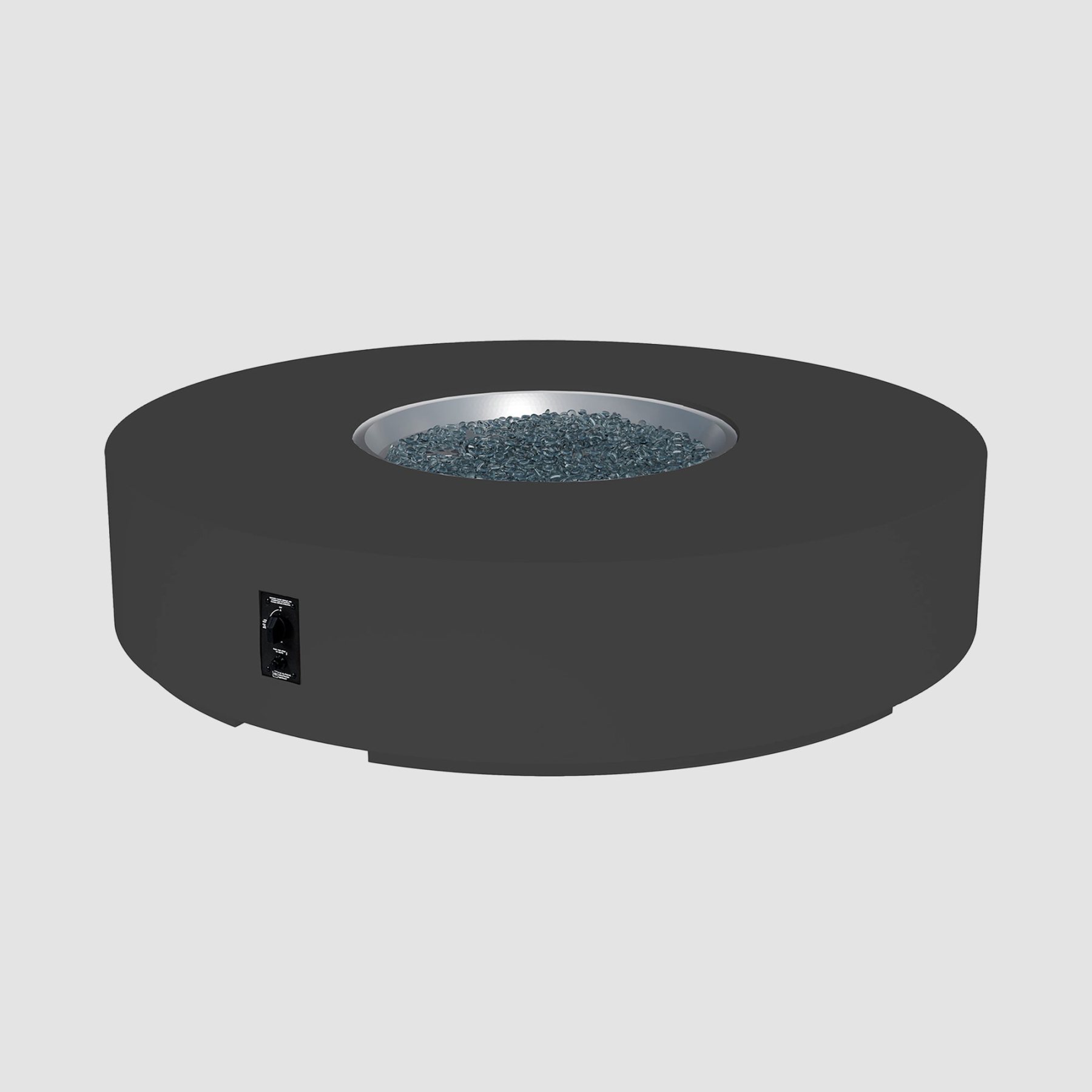 Midngt Misty Cove 42in Rd Fire Pit Bowl