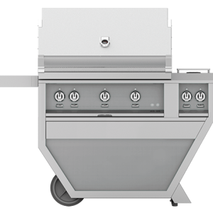 Hestan 36" Grill & Deluxe Cart 2 Trellis Burners 1 Sear Burner D - Natural Gas - Lush