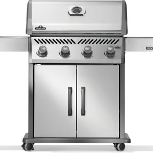 Napoleon Rogue® 525 Propane Gas Grill, Black, Stainless Steel Grids