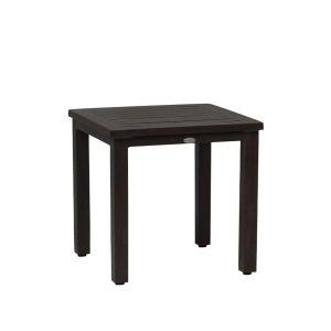 Ratana Canbria End Table in Hessonite Garnet