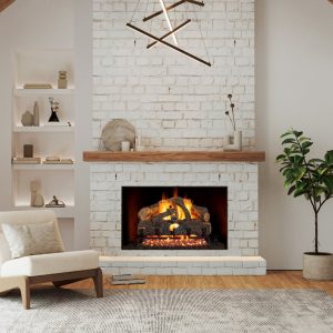 Real Fyre 30"CHARRED Evergreen Oak