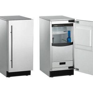 Scotsman SRC35 15" Brilliance Gourmet Cube Ice Machine, Custom Panel Door