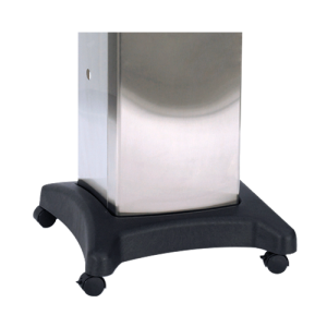 Broilmaster Stainless Steel Cart/Base, Molded Base with Stainless Stand, Removable Casters