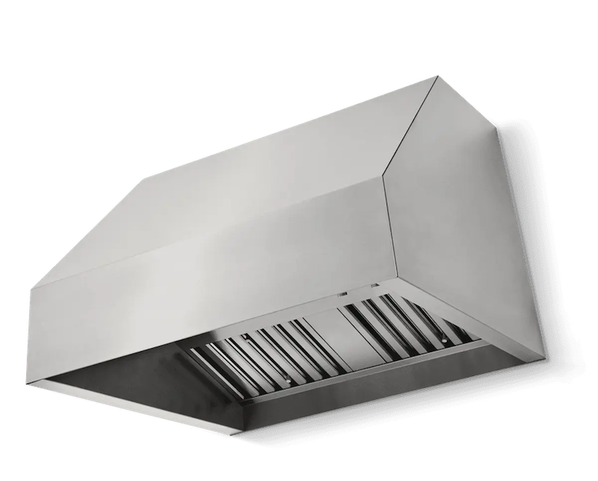 Tradewind S7200 Series Smooth Faced Wall-Mount Outdoor Hood, Hood Only