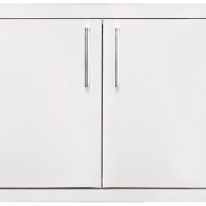 TrueFlame 45" Double Access Door - Masonry Frame