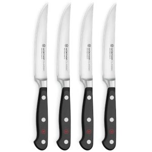Wusthof Classic 4-Piece 4 1/2" Steak Knife Set