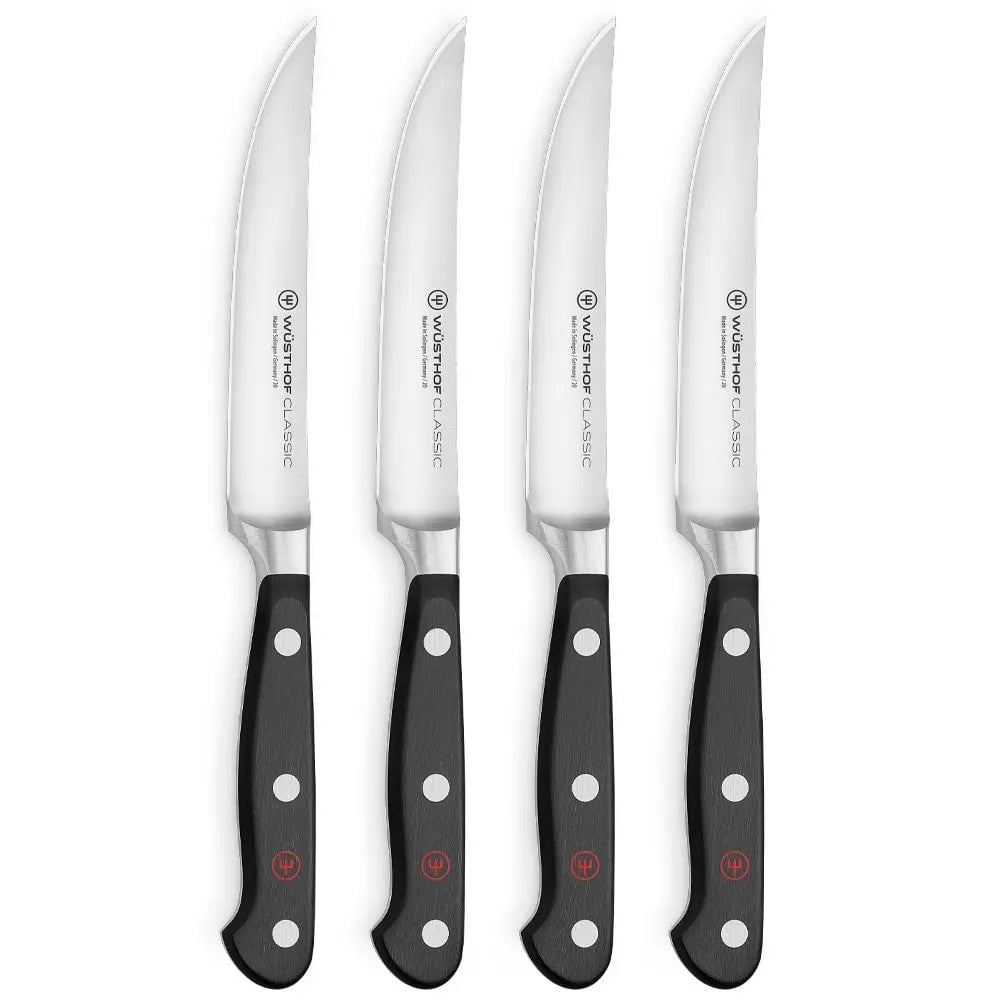 Wusthof Classic 4-Piece 4 1/2" Steak Knife Set