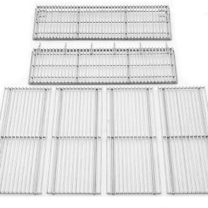 YS, Loaded Wichita Full Set SS Cooking Grates (Upper and Lower)
