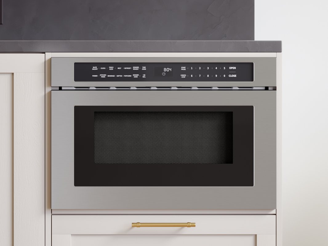 Zephyr Microwave Drawer 30in Built-In SS 1.2cf
